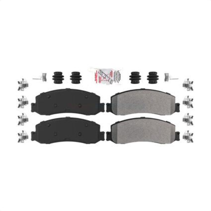 Front Semi-Metallic Disc Brake Pads NWF-ASD1333A For Ford F-350 Super Duty F-250
