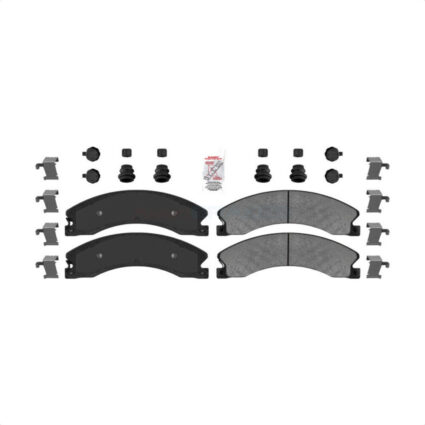 Semi-Metallic Disc Brake Pads NWF-ASD1411 For GMC Chevrolet Sierra 2500 HD Silverado 3500 Savana XD