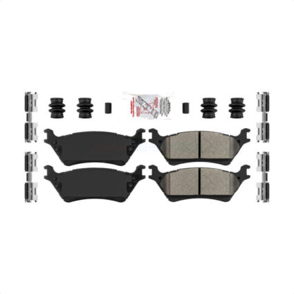 Rear Semi-Metallic Disc Brake Pads NWF-ASD1602 For Ford F-150