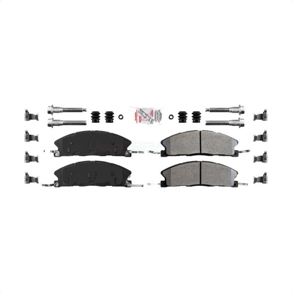 Front Semi-Metallic Disc Brake Pads NWF-ASD1611AP For Ford Explorer Flex Taurus Police Interceptor