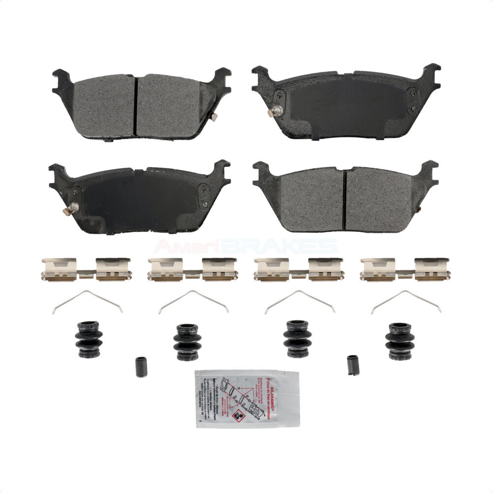 Rear Semi-Metallic Disc Brake Pads NWF-ASD2169 For Ram 1500 Jeep Wagoneer Grand L