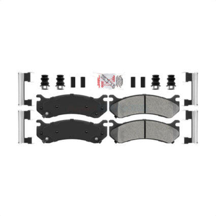 Semi-Metallic Disc Brake Pads NWF-ASD785 For Chevrolet GMC Silverado 1500 Sierra 2500 HD Avalanche