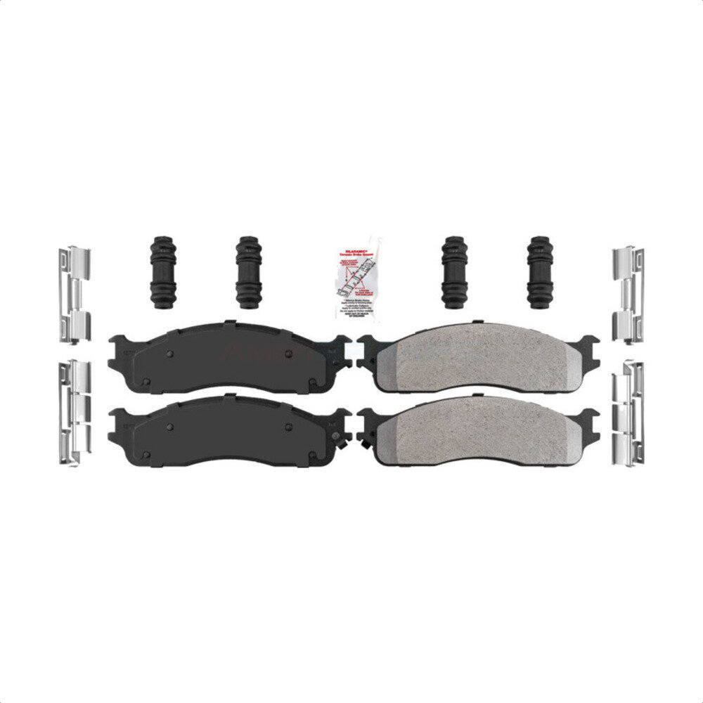 Front Semi-Metallic Disc Brake Pads NWF-ASD965 For Dodge Ram 1500 3500 2500