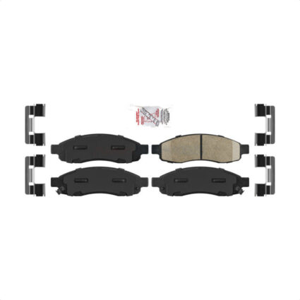 Front Ceramic Disc Brake Pads NWF-PRC1015 For Nissan TITAN INFINITI QX56 Armada Pathfinder