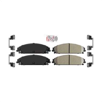 Front Ceramic Disc Brake Pads NWF-PRC1058A For Dodge Chrysler 300 Charger Challenger 200 Caliber