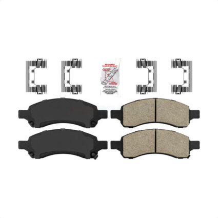 Front Ceramic Disc Brake Pads NWF-PRC1169 For Chevrolet GMC Colorado Trailblazer Canyon Envoy XL EXT