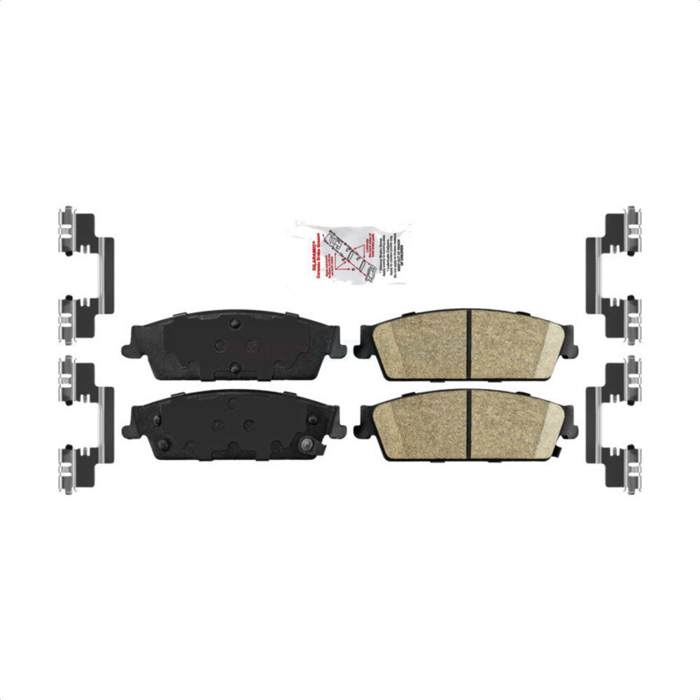 Rear Ceramic Disc Brake Pads NWF-PRC1194 For Chevrolet GMC Sierra 1500 Silverado Avalanche Cadillac