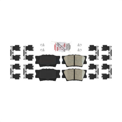Rear Ceramic Disc Brake Pads NWF-PRC1212 For Toyota RAV4 Camry Matrix Lexus ES350 Pontiac Vibe