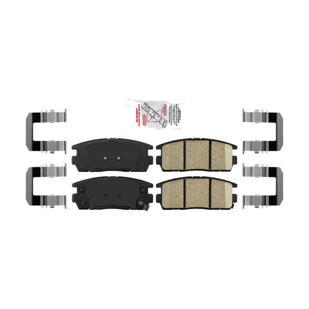 Rear Ceramic Disc Brake Pads NWF-PRC1275 For Chevrolet Equinox GMC Terrain Pontiac Torrent Saturn