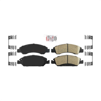 Front Ceramic Disc Brake Pads NWF-PRC1363 For Chevrolet GMC Sierra 1500 Silverado Cadillac Tahoe XL