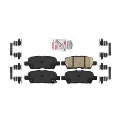 Rear Ceramic Disc Brake Pads NWF-PRC1393 For Nissan Rogue Sentra Altima Sport Qashqai INFINITI LEAF