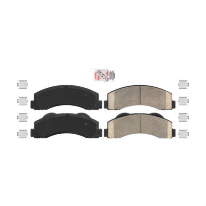 Front Ceramic Disc Brake Pads NWF-PRC1414 For 2010-2017 Ford F-150 Expedition Lincoln Navigator