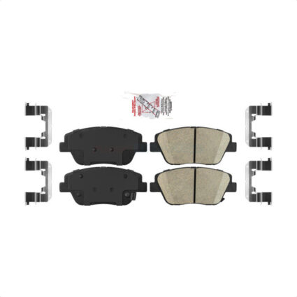 Front Ceramic Disc Brake Pads NWF-PRC1444 For Hyundai Sonata Kia Optima