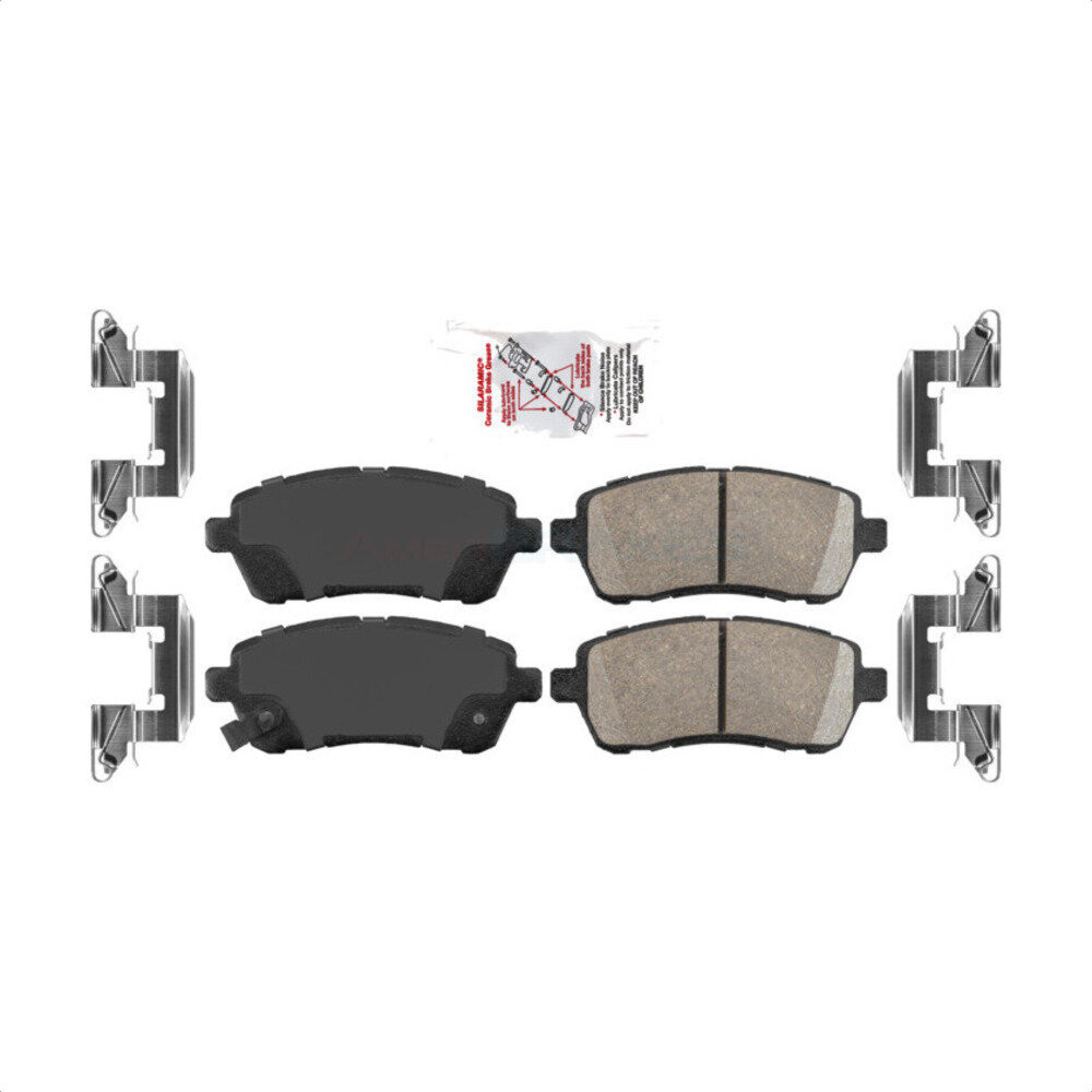 Front Ceramic Disc Brake Pads NWF-PRC1454A For 2011-2014 Mazda 2