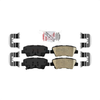 Rear Ceramic Disc Brake Pads NWF-PRC1544 For Hyundai Kia Elantra Accent Rio Forte GT Soul Optima EV