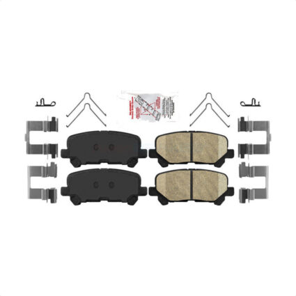 Rear Ceramic Disc Brake Pads NWF-PRC1585 For Honda Odyssey Pilot Acura MDX ZDX
