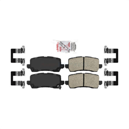 Rear Ceramic Disc Brake Pads NWF-PRC1698 For Acura TLX Honda Odyssey RLX