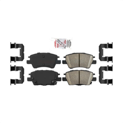 Front Ceramic Disc Brake Pads NWF-PRC1844 For Chevrolet Cruze Bolt EV EUV Volt