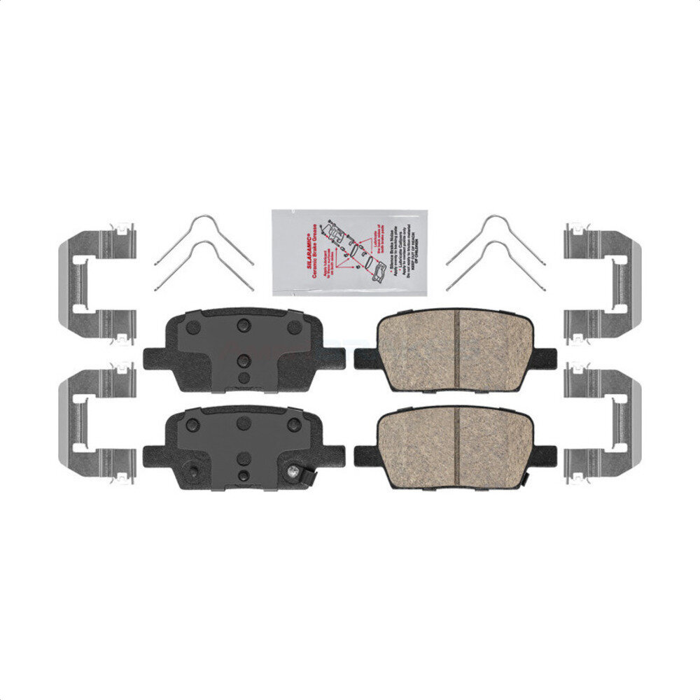 Rear Ceramic Disc Brake Pads NWF-PRC1914 For Chevrolet Cadillac XT5 Traverse GMC Acadia Camaro Buick