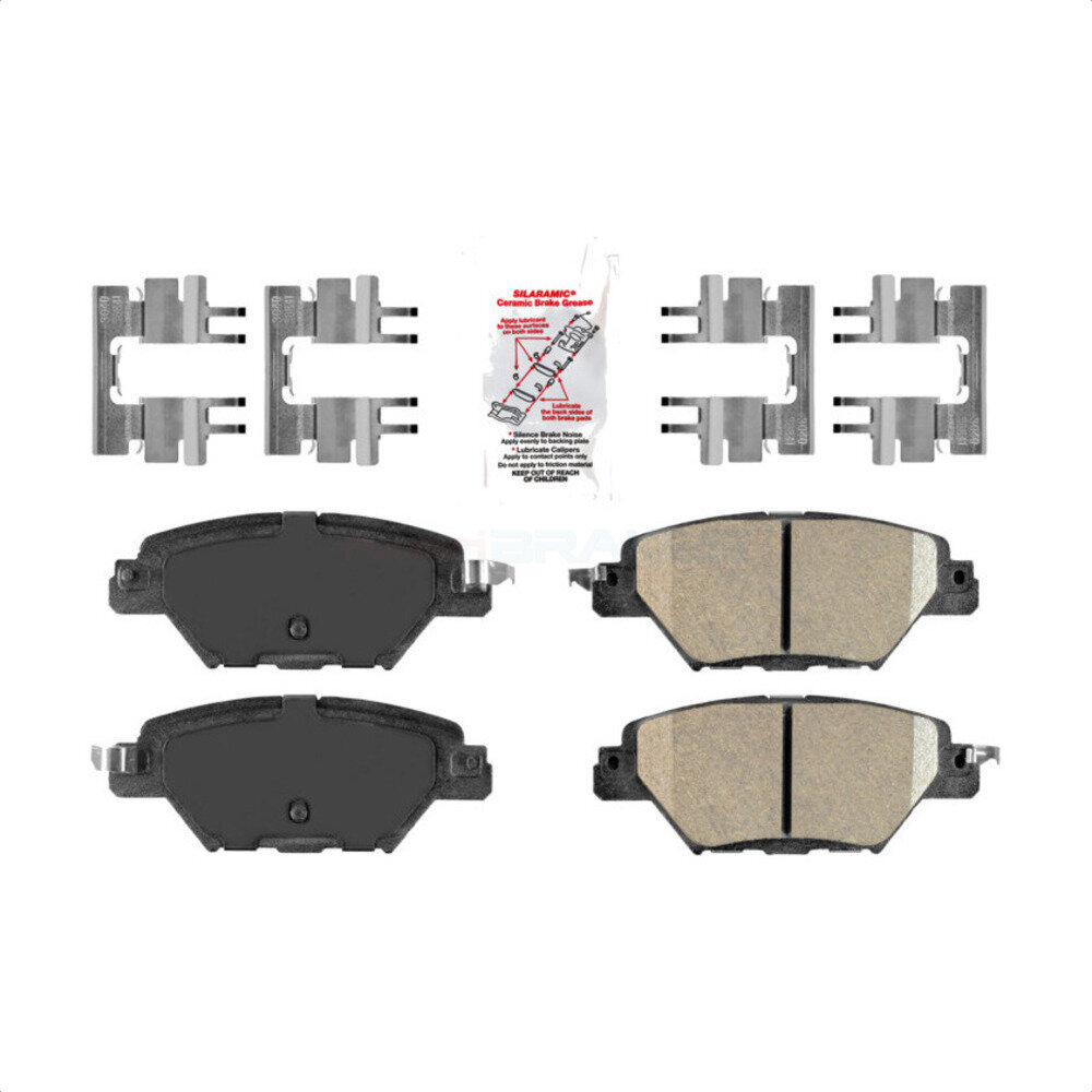 Rear Ceramic Disc Brake Pads NWF-PRC1934 For 2016-2023 Mazda CX-9