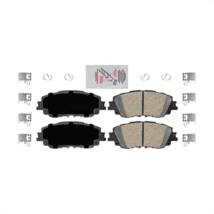 Front Ceramic Disc Brake Pads NWF-PRC2076 For Toyota RAV4 Camry C-HR Corolla Cross Lexus Venza ES350