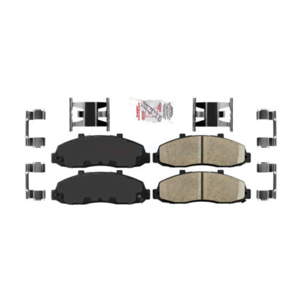 Front Ceramic Disc Brake Pads NWF-PRC679 For Ford F-150 Heritage Lincoln Blackwood