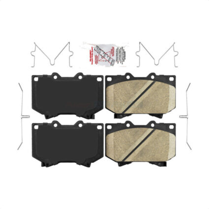 Front Ceramic Disc Brake Pads NWF-PRC812 For Toyota Tundra Sequoia 4.7″ Plate Length