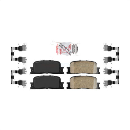 Rear Ceramic Disc Brake Pads NWF-PRC885A For Toyota Camry Highlander Lexus ES330 ES300
