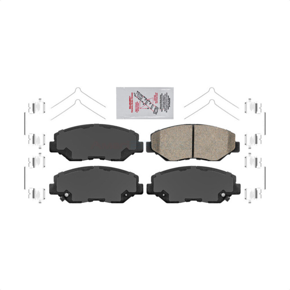 Front Ceramic Disc Brake Pads NWF-PRC914A For Honda Civic CR-V Acura ILX CR-Z