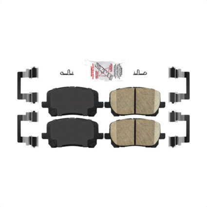 Front Ceramic Disc Brake Pads NWF-PRC923 For 2003-2008 Toyota Corolla Matrix Pontiac Vibe