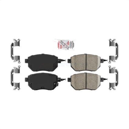 Front Ceramic Disc Brake Pads NWF-PRC969 For Nissan Murano Altima Maxima INFINITI FX35 FX45