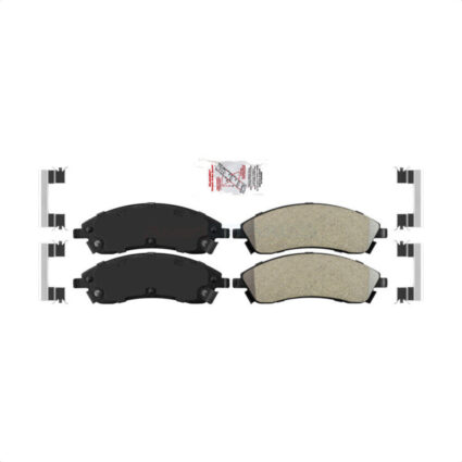 Front Semi-Metallic Disc Brake Pads NWF-PRM1019 For Cadillac CTS SRX STS Pontiac Bonneville