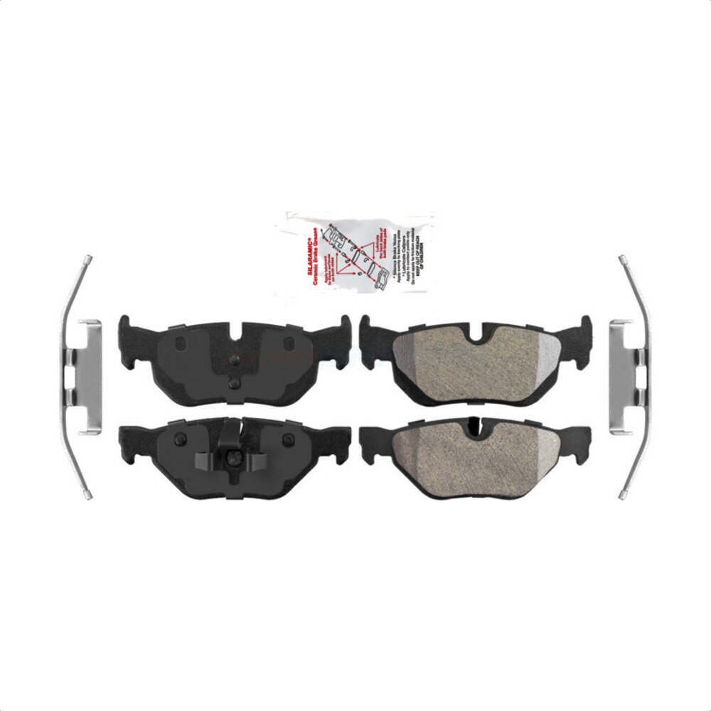 Rear Semi-Metallic Disc Brake Pads NWF-PRM1171 For BMW 328i xDrive X1 323i 128i 328xi 325i 325xi