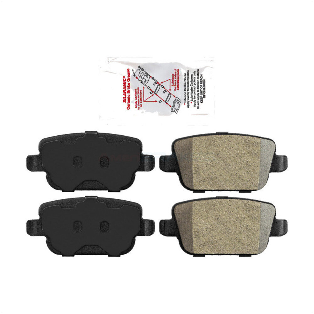 Rear Semi-Metallic Disc Brake Pads NWF-PRM1314 For Land Rover LR2 Volvo S80