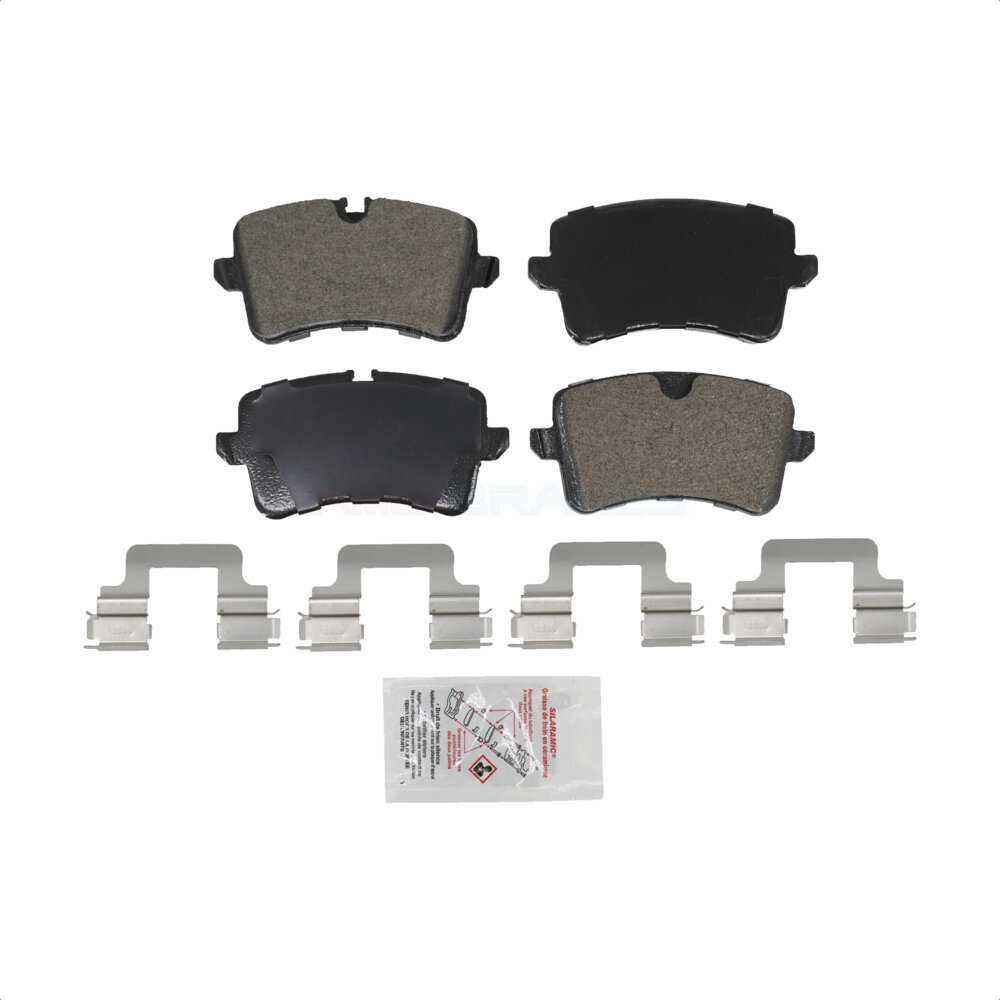 Rear Semi-Metallic Disc Brake Pads NWF-PRM1547 For Audi Porsche Macan A6 Quattro A7 A8 RS5 S6 RS7 S7