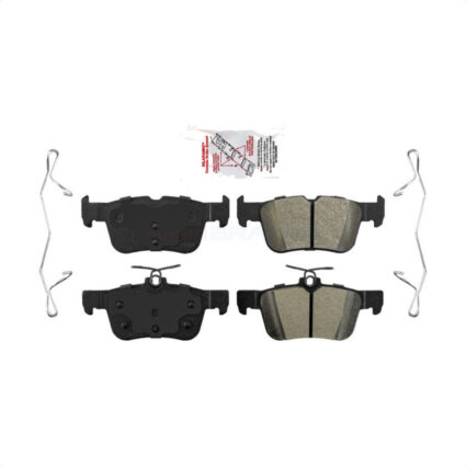 Rear Semi-Metallic Disc Brake Pads NWF-PRM1665 For Ford Escape Edge Fusion Lincoln MKC Nautilus MKX