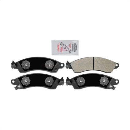 Front Semi-Metallic Disc Brake Pads NWF-PRM412 For Ford Mustang Chevrolet Corvette Camaro Pontiac