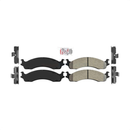 Front Semi-Metallic Disc Brake Pads NWF-PRM655 For Ford Dodge E-350 Super Duty Ram 2500 F-250 E-250