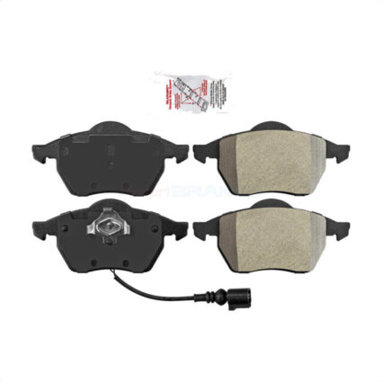 Front Semi-Metallic Disc Brake Pads NWF-PRM687A For Volkswagen Jetta Golf Beetle Audi TT Quattro A6