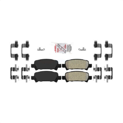 Rear Semi-Metallic Disc Brake Pads NWF-PRM770 For Subaru Legacy Forester Impreza Outback Baja