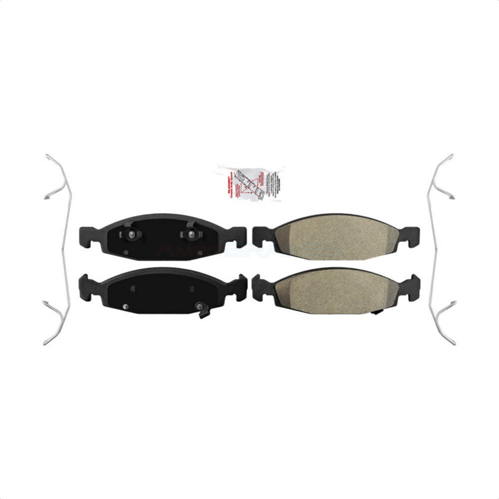 Front Semi-Metallic Disc Brake Pads NWF-PRM790 For Jeep Grand Cherokee With Teves & ATE Caliper