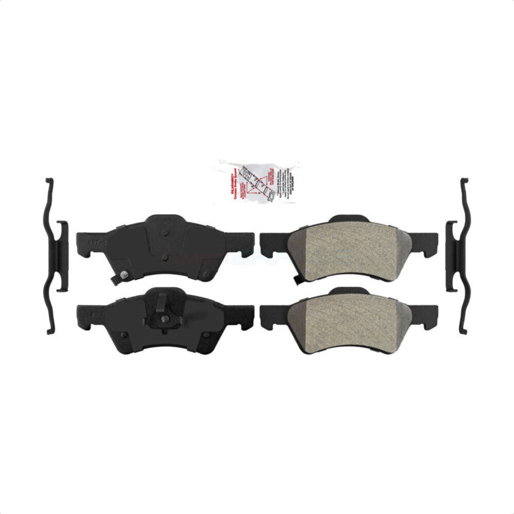Front Semi-Metallic Disc Brake Pads NWF-PRM857 For Dodge Grand Caravan Chrysler Town & Country