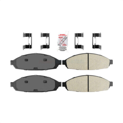 Front Semi-Metallic Disc Brake Pads NWF-PRM931 For Ford Crown Victoria Lincoln Town Car Mercury