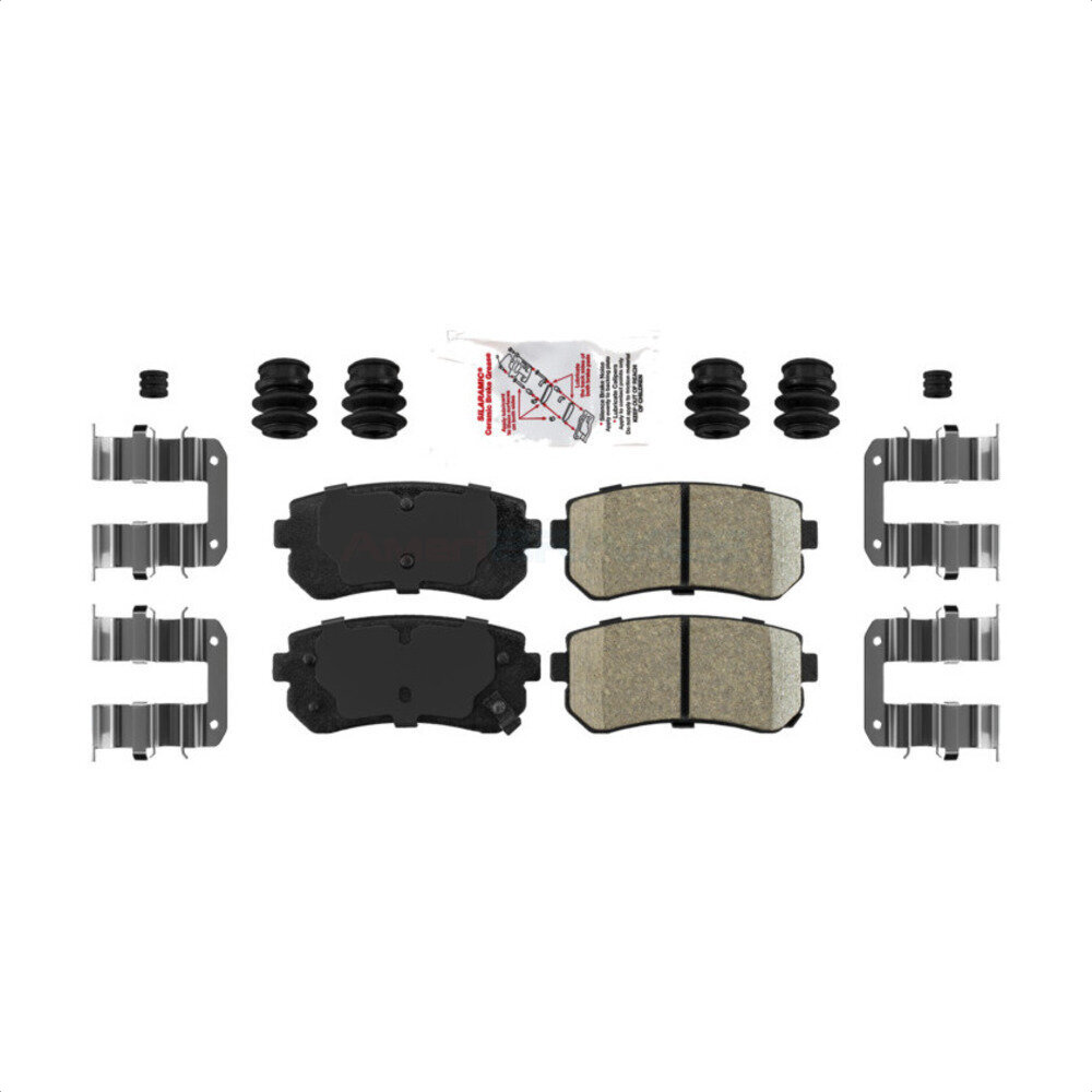 Rear Ceramic Disc Brake Pads NWF-PTC1157 For Hyundai Tucson Elantra Kia Accent Sportage Forte Sonata