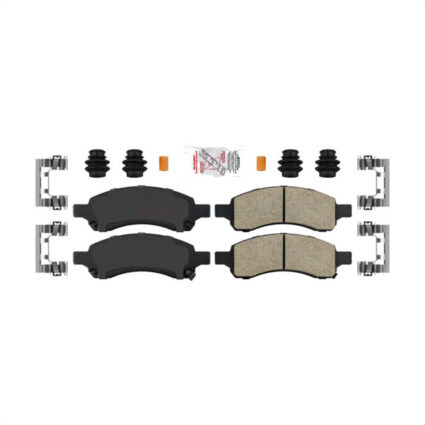 Front Ceramic Disc Brake Pads NWF-PTC1169 For Chevrolet GMC Colorado Trailblazer Canyon Envoy XL EXT