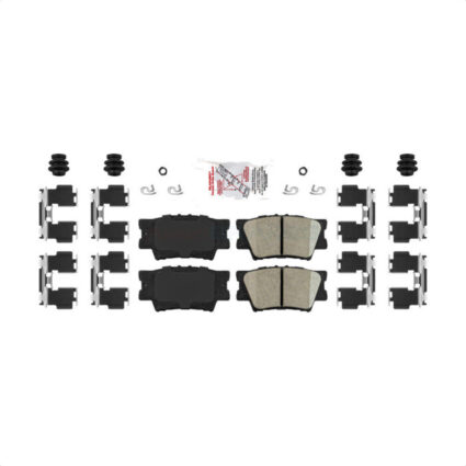 Rear Ceramic Disc Brake Pads NWF-PTC1212 For Toyota RAV4 Camry Matrix Lexus ES350 Pontiac Vibe