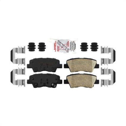 Rear Ceramic Disc Brake Pads NWF-PTC1313 For Kia Soul Hyundai Sonata Accent Optima Amanti