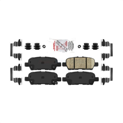 Rear Ceramic Disc Brake Pads NWF-PTC1393 For Nissan Rogue Sentra Altima Sport Qashqai INFINITI LEAF