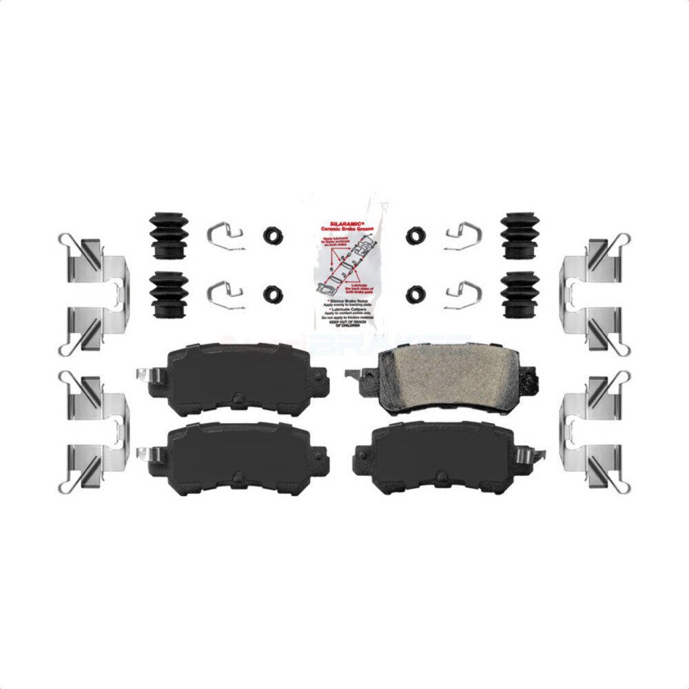 Rear Ceramic Disc Brake Pads NWF-PTC1624 For Mazda CX-5 CX-3