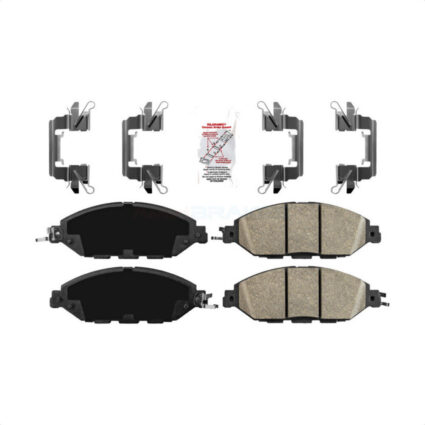 Front Ceramic Disc Brake Pads NWF-PTC1649 For Nissan Murano Pathfinder INFINITI QX60 JX35